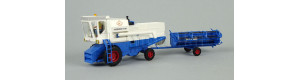 Kombajn Fortschrit E 514, FDJ, včetně řidiče, H0, Busch 40176