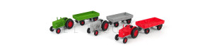Traktor Hanomag s přívěsem, TT, Miniatur MT15