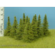 Modřín bez kmene, výška 50 mm (v reálu 6 m), Model Scene MO050