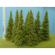 Modřín bez kmene, výška 150 mm (v reálu 18 m), Model Scene MO150