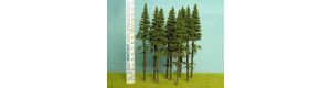 Smrk s kmenem, výška 150 mm (v reálu 18 m), Model Scene SK150
