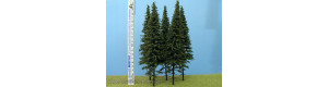 Smrk s krátkým kmenem, výška 200 mm (v reálu 24 m), Model Scene SK202