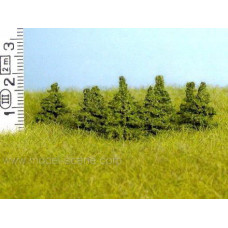 Smrk bez kmene, výška 15 mm (v reálu 1,8 m), Model Scene SM015