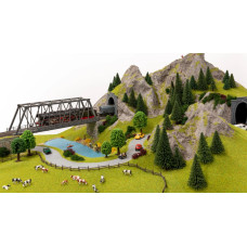 Startset ,,Stavba modelového kolejiště", H0, Noch 60804