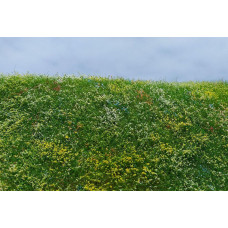 Kvetoucí louka, časné léto, foliáž, Model Scene F562