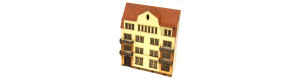 Stavebnice, Schillerstraße č. 21, poloreliéf, H0, BubiModel h060221