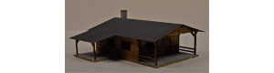 Srub velký, stavebnice, TT, BuBiModel tt60136