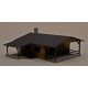 Stavebnice, srub velký, H0, BuBiModel h060136