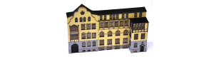 Schillerstraße č. 15, stavebnice, poloreliéf, TT, BubiModel tt60175