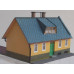 Příměstský domek, č. p. 7, eternit, H0, KB Model 5207ET