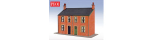 Průčelí viktoriánského domu, H0, Peco LK-206