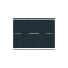 Asfaltová silnice, tmavá, šíře 40 mm, N, Noch 34200