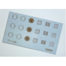 Kanálové rošty, TT, IGRA MODEL 120003