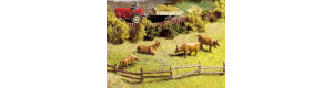 Ohrada na pastviny, H0, Noch 13030