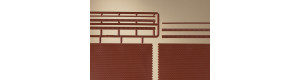 Cihlová stěna s ozdobnými věnci, N, Auhagen 44630