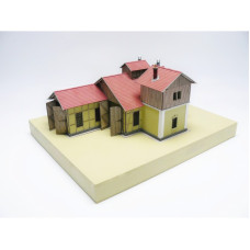 Výtopna Zwettl, stavebnice, TT, IGRA MODEL 160017