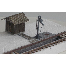 Studna s kalovou jámou a vodním jeřábem, TT, KB Model 4078