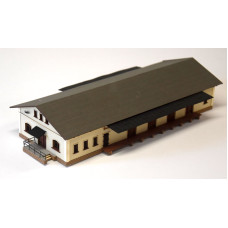 Skladiště Sebnitz, stavebnice, TT, BuBiModel tt60214