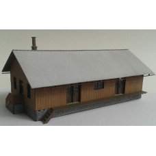 Dřevěný sklad KkStB 25/H (Kácov), vlnitý eternit, N, KB model 3004VET