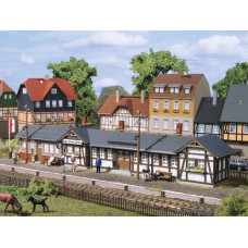 Staniční budova Barthmühle, H0, Auhagen 11418