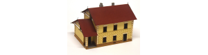 Stavebnice, nádraží Litice nad Orlicí, H0, BubiModel h060216
