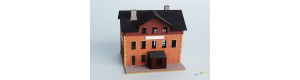 Stavebnice, nádraží Rynoltice, H0, BubiModel h060065