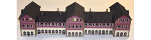 Stavebnice, nádraží Bad Schandau, H0, BubiModel h060144