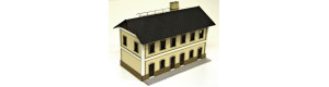 Stavebnice, nádraží Praha-Řeporyje, H0, BubiModel h060162