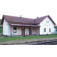 Výpravní budova LVI/H ZvKČ Liteň, eternit, H0, KB model 5017ET