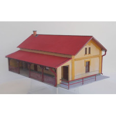 Stavebnice výpravní budovy Staré Město pod Sněžníkem, taška, TT, KB model 4079TAS