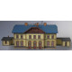 Stavebnice výpravní budovy 18a/H "Říčany", eternit, H0, KB model 5053ET