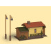 Strážní domek, H0, Auhagen 11322