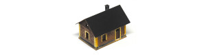 Stavebnice, strážní domek, H0, BubiModel h060205