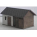 Podružná budova ZvKČ LXXXVII, eternit, H0, KB model 5007ET