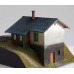 Stavebnice, podsklepený strážní domek MSCB, eternit, H0, KB model 5080ET