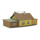 Stavebnice strážního domku Deštnice, barvená, TT, Malá železnice 21108.01
