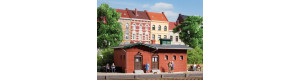 Nádražní záchodky cihlové, H0, Auhagen 11384