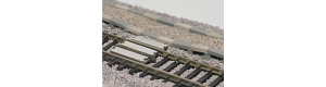Sypané nástupiště, polopřechodový díl, TT, JM Detail 331204
