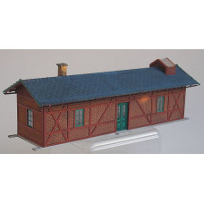 KkStB čekárna zastávky, eternit, TT, KB model 4041ET