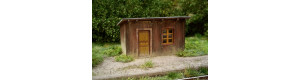 Dřevěná zastávka, stavebnice, N, Model Scene 96521