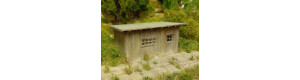 Sklad materiálu, stavebnice, H0, Model Scene 98524