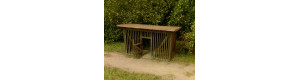 Stavebnice laťkové kůlny, TT, Model Scene 91526