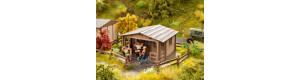 Dřevěný zahradní domek, H0, Noch 14361