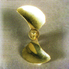 Lodní šroub dvoulistý, levý, průměr 45 mm, Raboesch 154-08