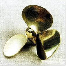 Lodní šroub třílistý, levý, průměr 25 mm, Raboesch 156-50