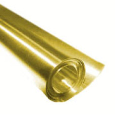 Mosazný svitek, síla 0,125 mm, rozměry 300 x 760 mm, K&S Engineering 6010