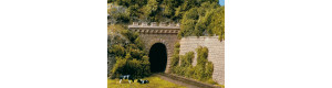 Tunelový portál jednokolejný, 2 kusy, H0, Auhagen 11342