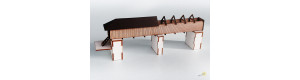 Most Lenora, stavebnice, TT, BubiModel tt60026