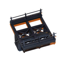 Segment mostu 3, rovný, stavebnice, 2 kusy v balení TT, BubiModel tt60197