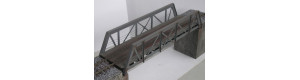 Ocelový příhradový most, TT, KB model 4402
